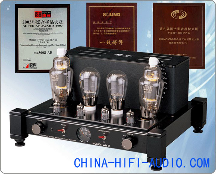 MingDa MC3008-AB SE Class A tube Integrated Amplifier 300B 805 Single-end remote MingDa MC3008-AB SE Class A tube Integrated Amplifier 300B 805 Single-end remote