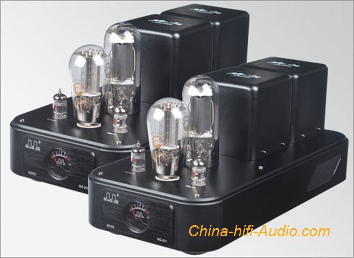 Meixing MC-211 Class A monoblock power amplifier 300B/n tube Al-alloy case pair