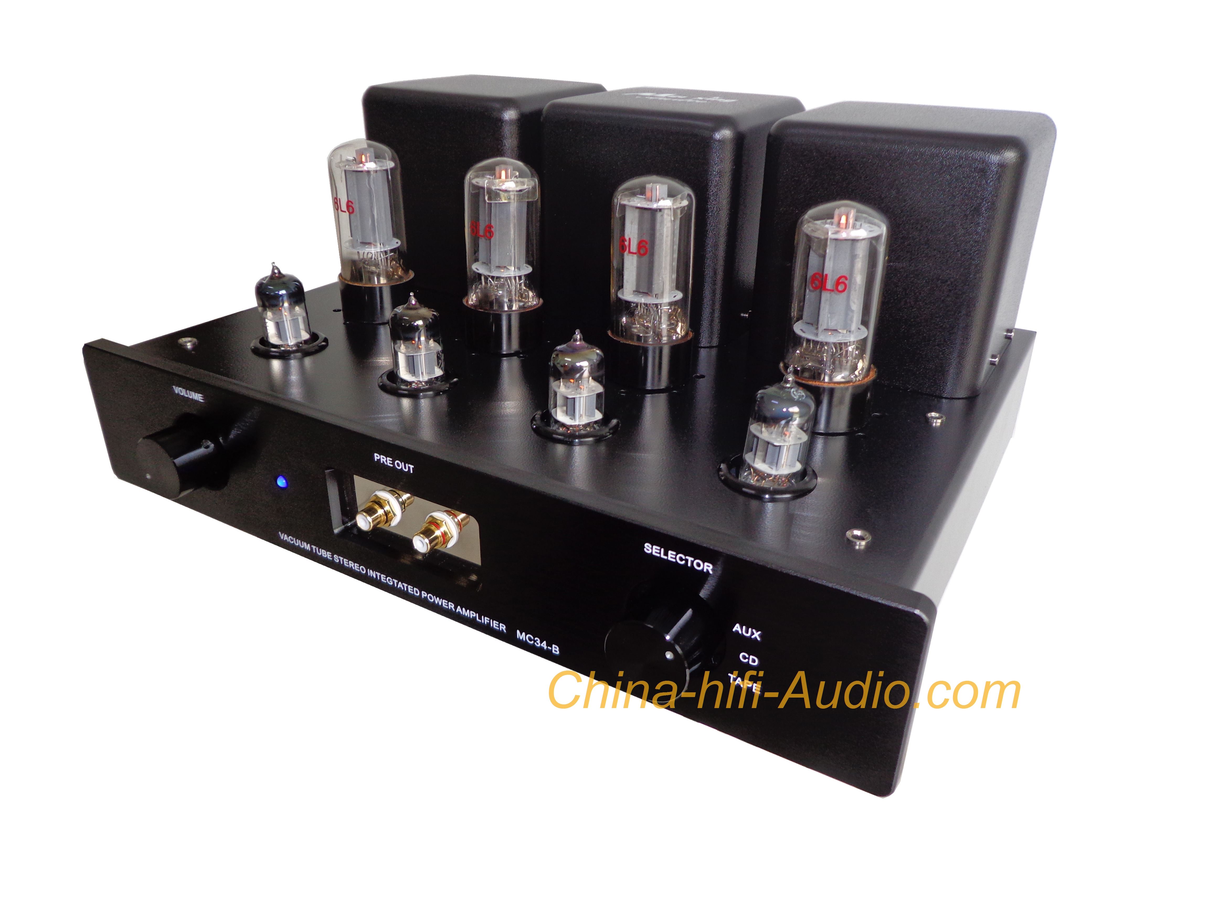 MingDa MC34-B 6L6*4 valve preamp & Integrated Amplifier 2 in 1 MingDa MC34-B 6L6*4 valve preamp & Integrated Amplifier 2 in 1