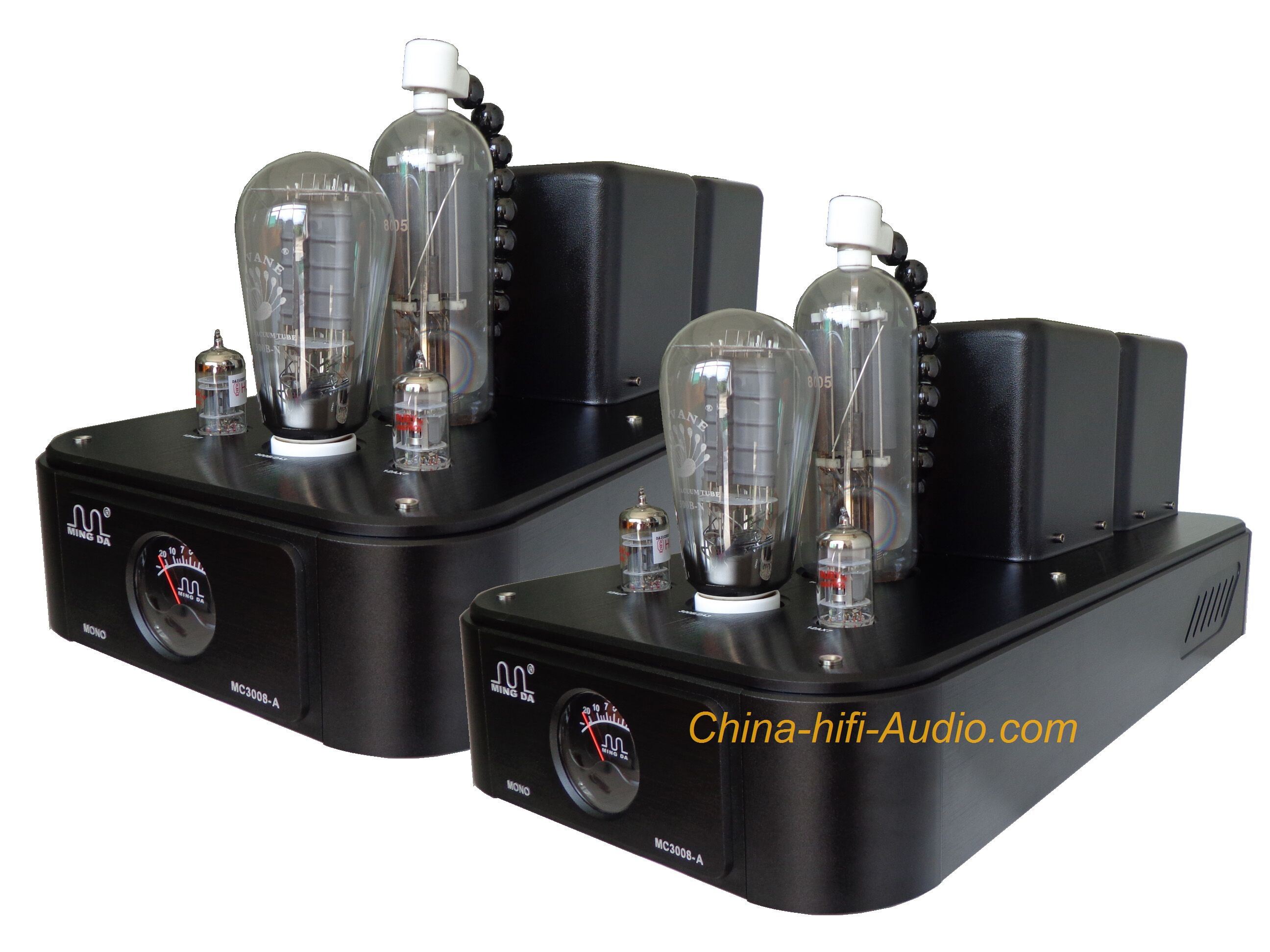 MingDa MC3008-A Class A Single-ended 300B 805 Tube Mono Block Power Amplifier MingDa MC3008-A Class A Single-ended 300B 805 Tube Mono Block Power Amplifier