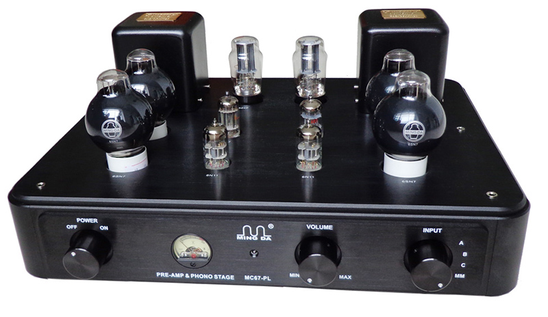 Ming Da MC67-PL(2014) PHONO STAGE MM & tube pre-amplifier NEW Ming Da MC67-PL(2014) PHONO STAGE MM & tube pre-amplifier NEW