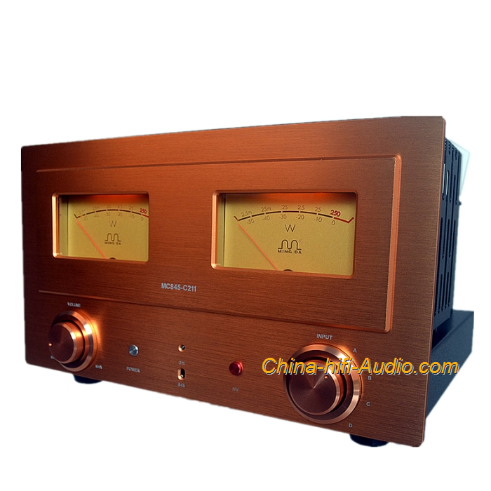 MingDa MC845-C211 Class A Single end integrated amplifier 300B 845 Tube Handmade MingDa MC845-C211 Class A Single end integrated amplifier 300B 845 Tube Handmade