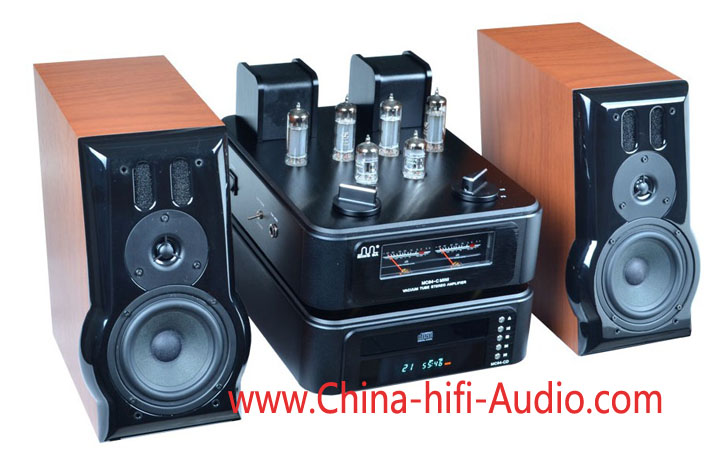 Meixing MC84-C Mini power amplifier Mini CD player HiFi music ce