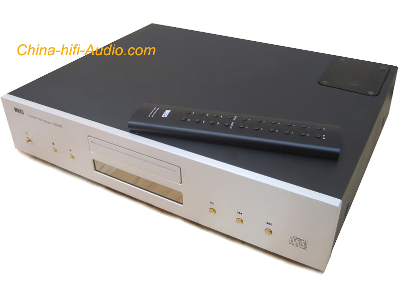 MHZS CD33K 6N3*2 Tubes CD HDCD player 24bit/192kHz hifi aduio Silver with remote - Click Image to Close