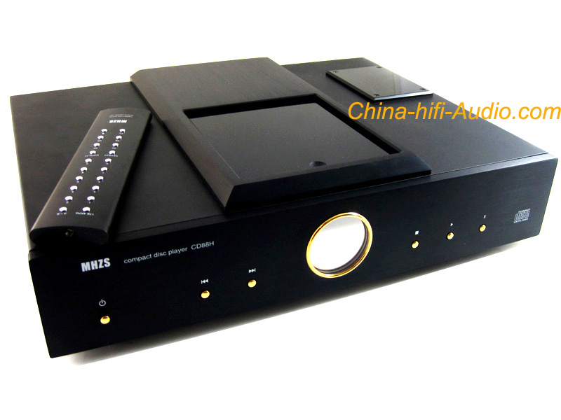 MHZS CD88H Top Loading Tube CD Player balanced XLR HiFi Audio BK - Click Image to Close