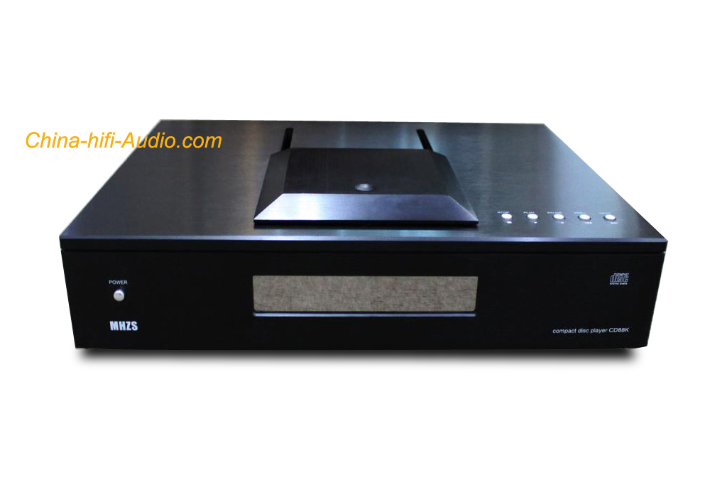 MHZS CD88KE Top Loading Tube CD HDCD Player full balanced XLR BK - Click Image to Close