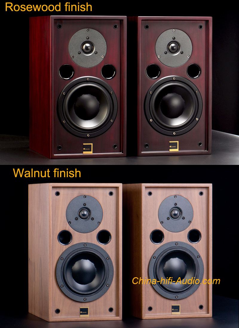 MUZISHARE Audio CS-3 hi-fi Bookshelf Speakers loudspeakers Pair Walnut Rosewood