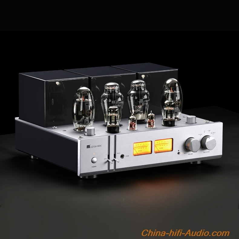 MUZISHARE X10 Class A sinle-ended 274B KT150 integrated Tube amp&Power&Phono - Click Image to Close