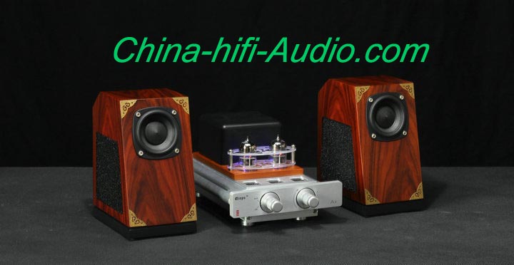 Best Match! QINPU A-3 amplifier + V-2MKII loud speakers