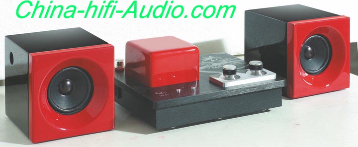 Best Match! QINPU Q1 Q-1 amplifier + DV-1 loud speakers - Click Image to Close