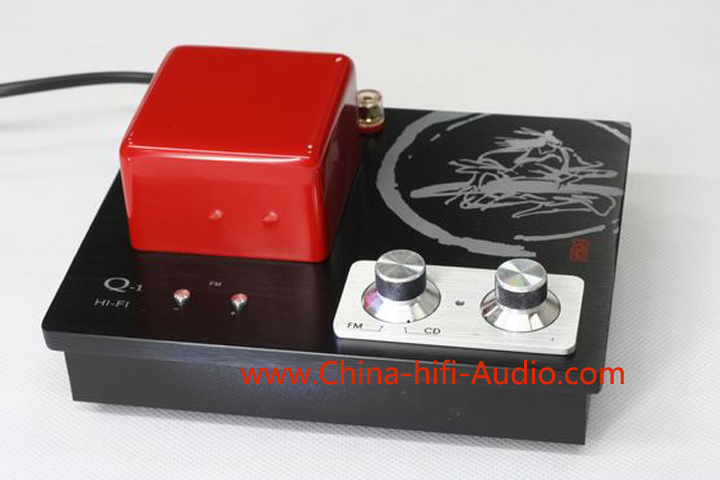 Qinpu Q-1 Hifi mini Integrated Amplifier FM radio Desktop audio - Click Image to Close