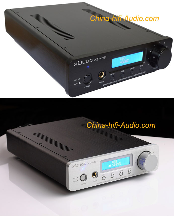 xDuoo XD-06 XMOS USB DAC 24Bit/192KHz&tube headphone amp Class A xDuoo XD-06 XMOS USB DAC 24Bit/192KHz&tube headphone amp Class A