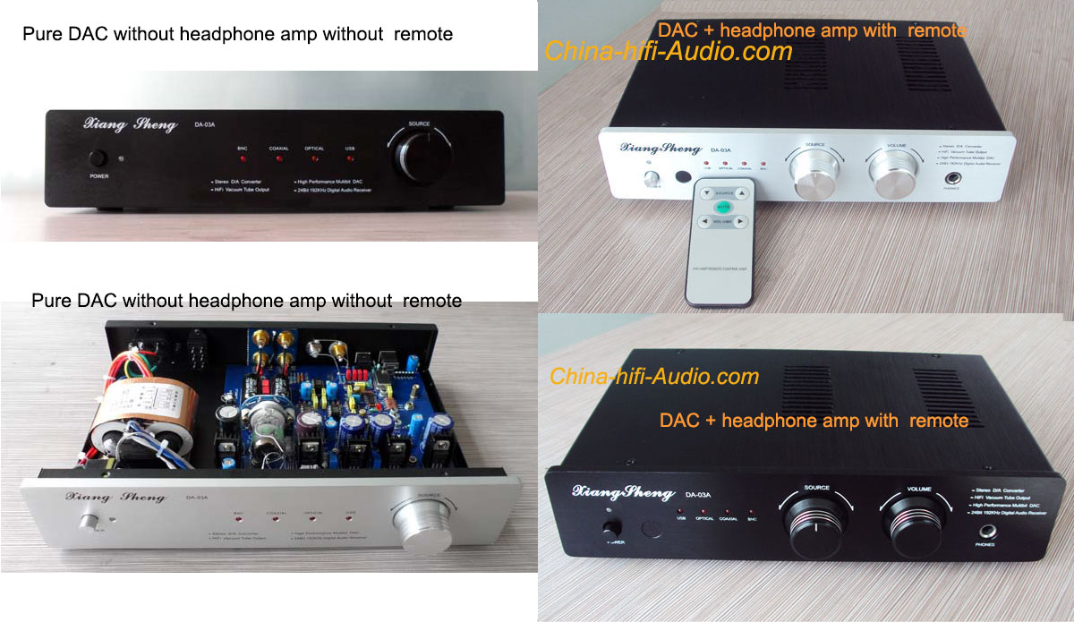 Xiangsheng DA-03A USB DAC tube headphone amp hifi Remote Control Xiangsheng DA-03A USB DAC tube headphone amp hifi Remote Control