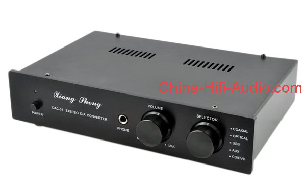 XiangSheng DAC-01A DAC Decoders/Headphone amplifier Black - Click Image to Close