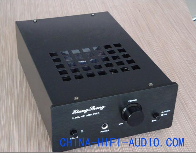 XiangSheng H-06A Tube/transistor hybrid Integrated AMP black - Click Image to Close