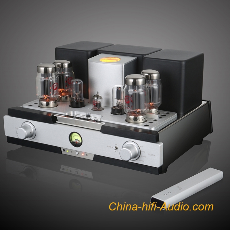 YAQIN MS-88 KT88 VACUUM TUBES HIFI AUDIO INTEGRATED AMPLIFIER WITH BLUETOOTH