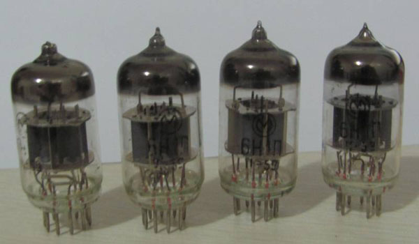 vacuum tube 6H1n = 6N1, ECC85, 6N11, E88CC 6922 Russia made NOS - Click Image to Close