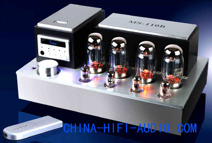 Yaqin MS-110B KT88 vacuum tube Integrated Amplifier remote control - Click Image to Close